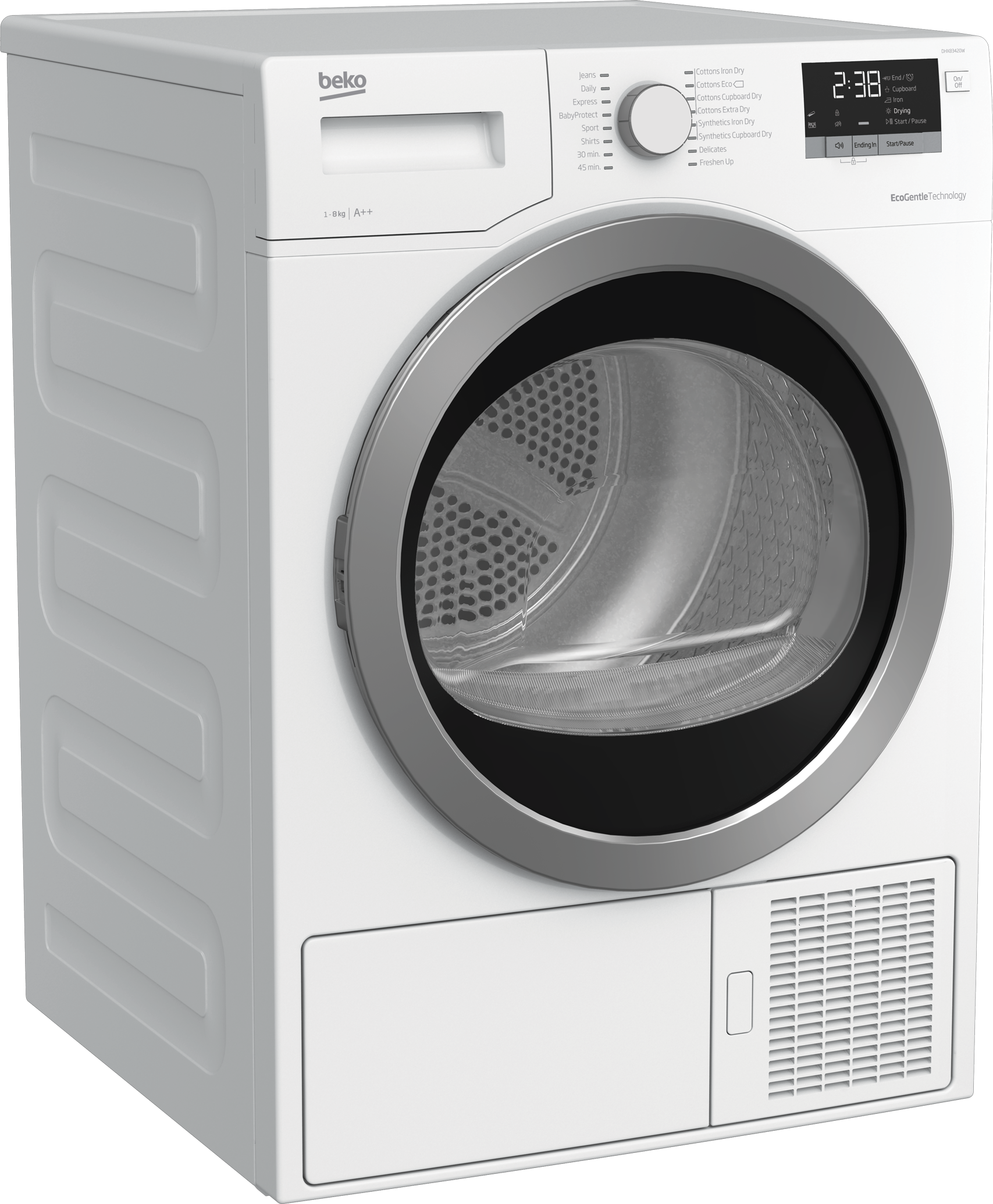 Beko DHX83420W 8kg Heat Pump Tumble Dryer Beko DHX83420W 8kg Heat Pump Tumble Dryer