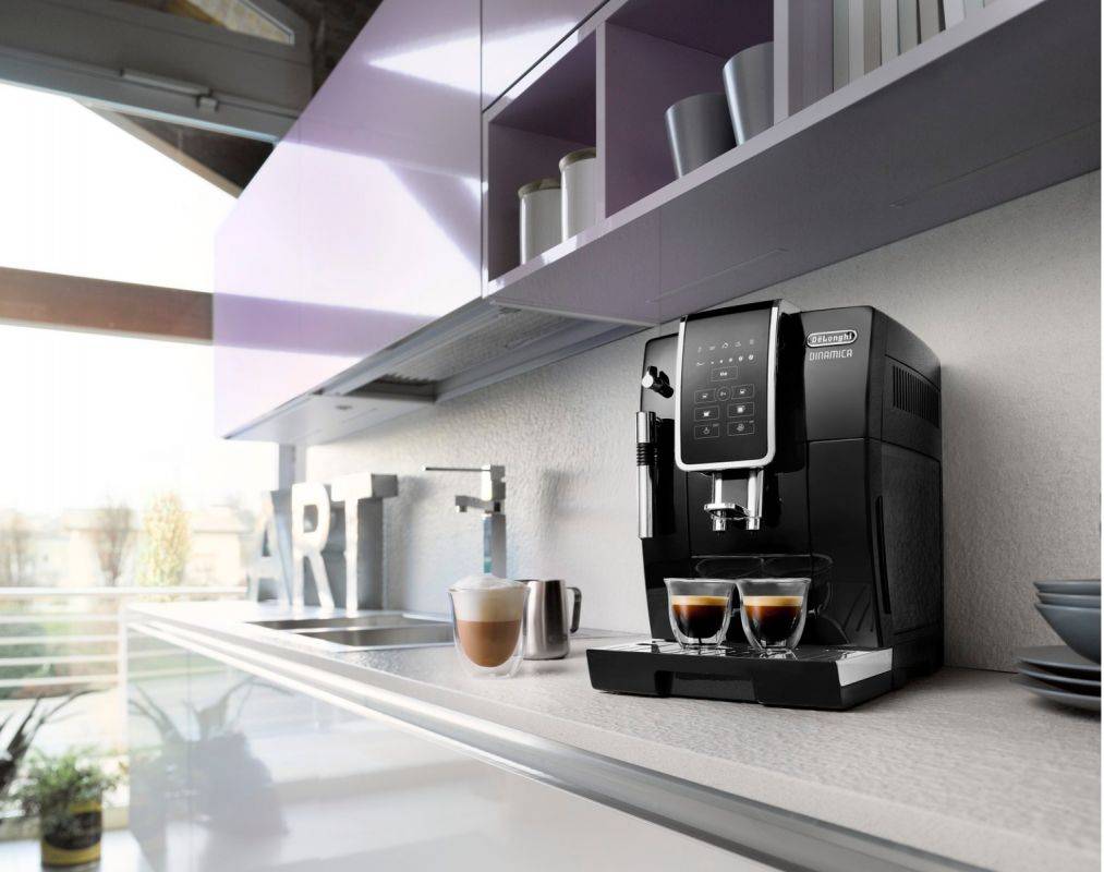 Delonghi ECAM350.15.B Dinamica Fully Automatic Coffee Machine (Black)