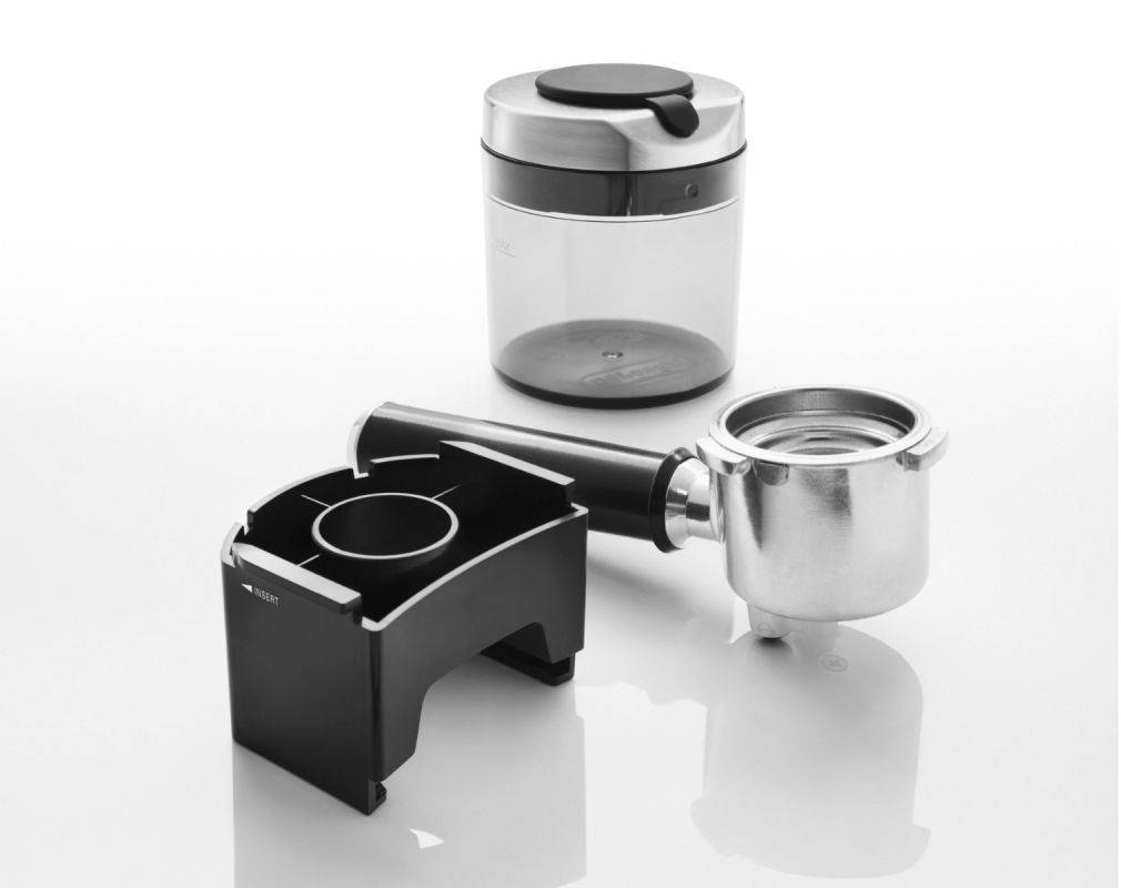 Delonghi KG521.M Dedica Conical Burr Coffee Bean Grinder (Silver)