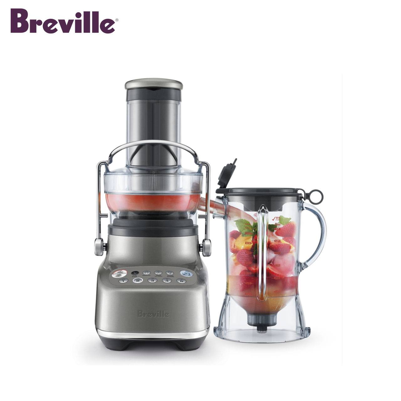 Breville BJB615 the 3X Bluicer™ 1000W Blender Juicer