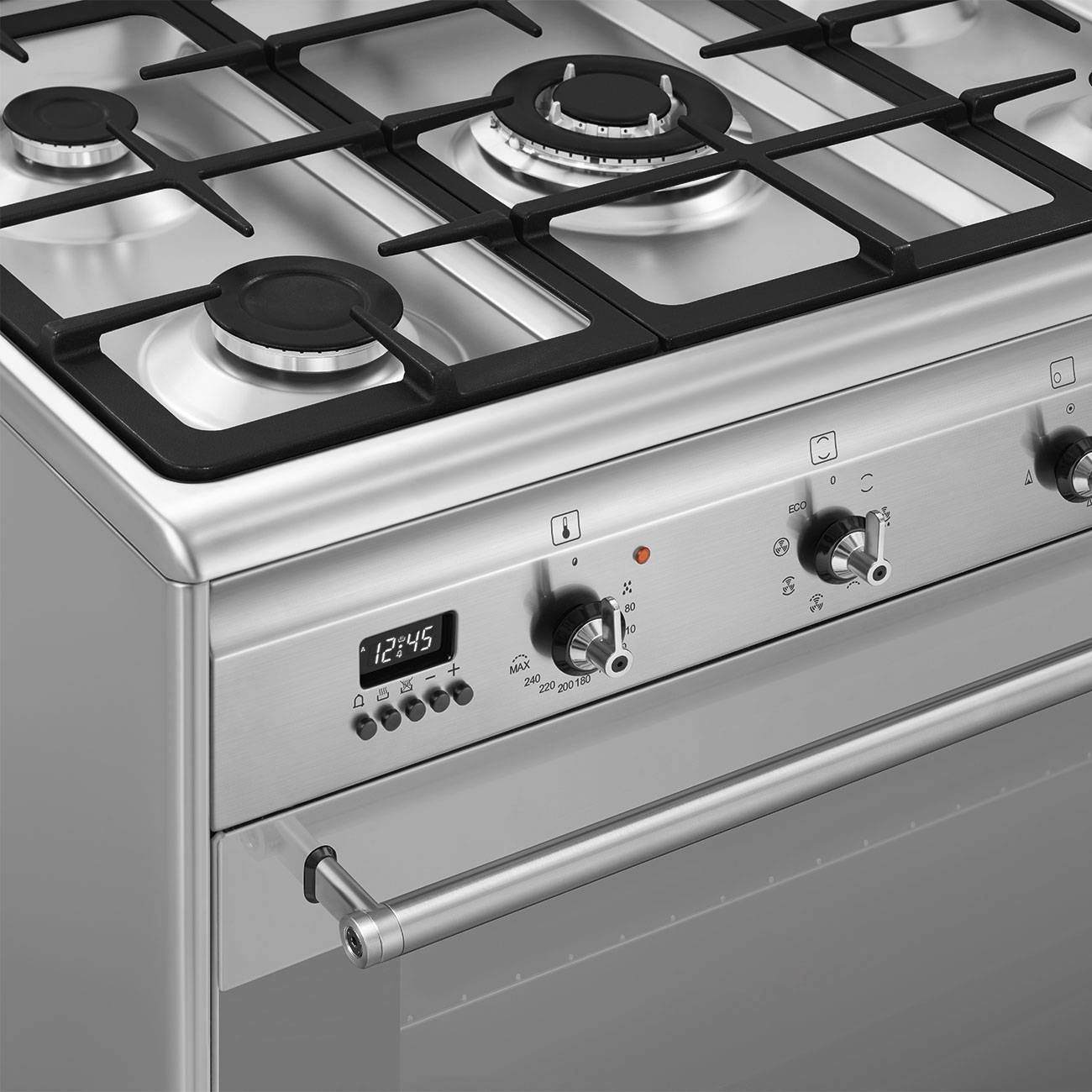 Smeg SUK91MFX9 Concert Gas Range Cooker 90cm (Stainless Steel)