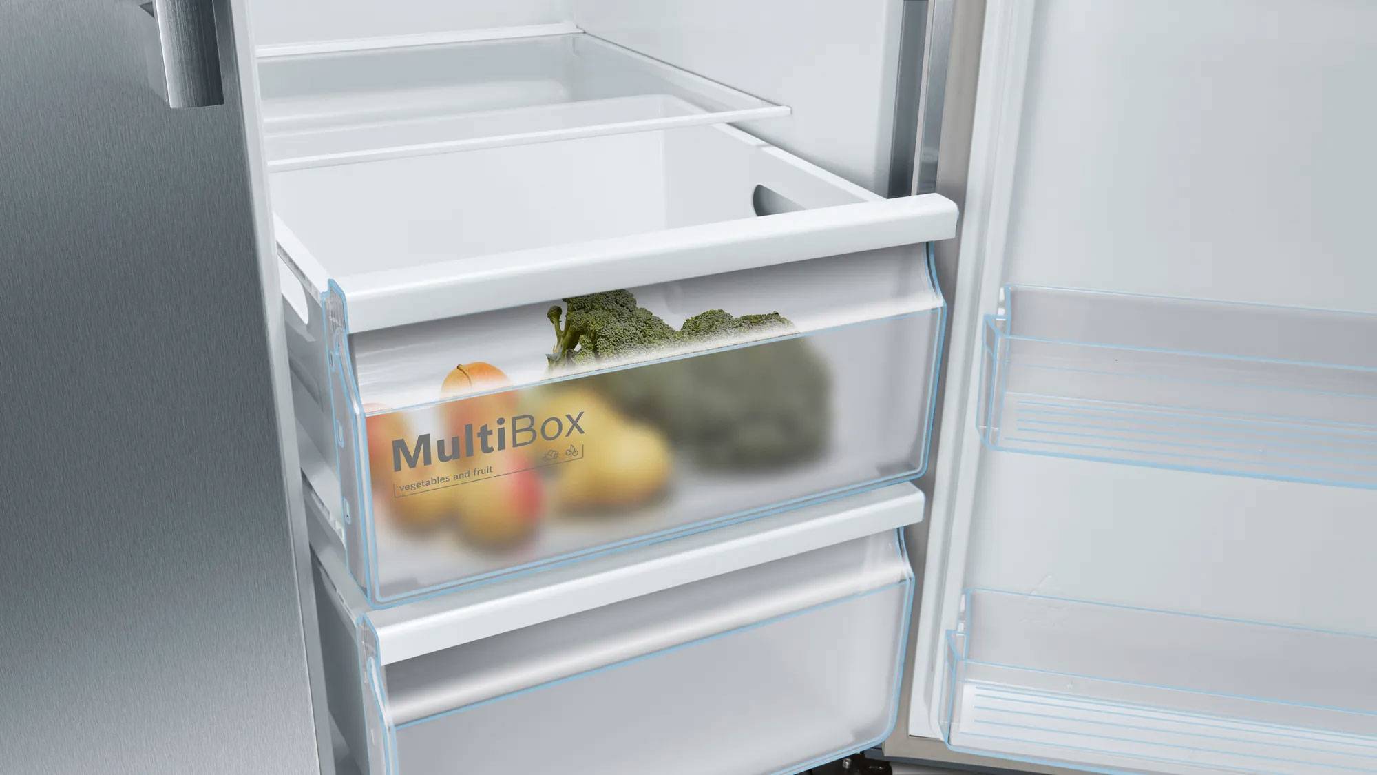 Bosch KAN93VIFPG Serie 4 Side By Side Intelligent Inverter Refrigerator