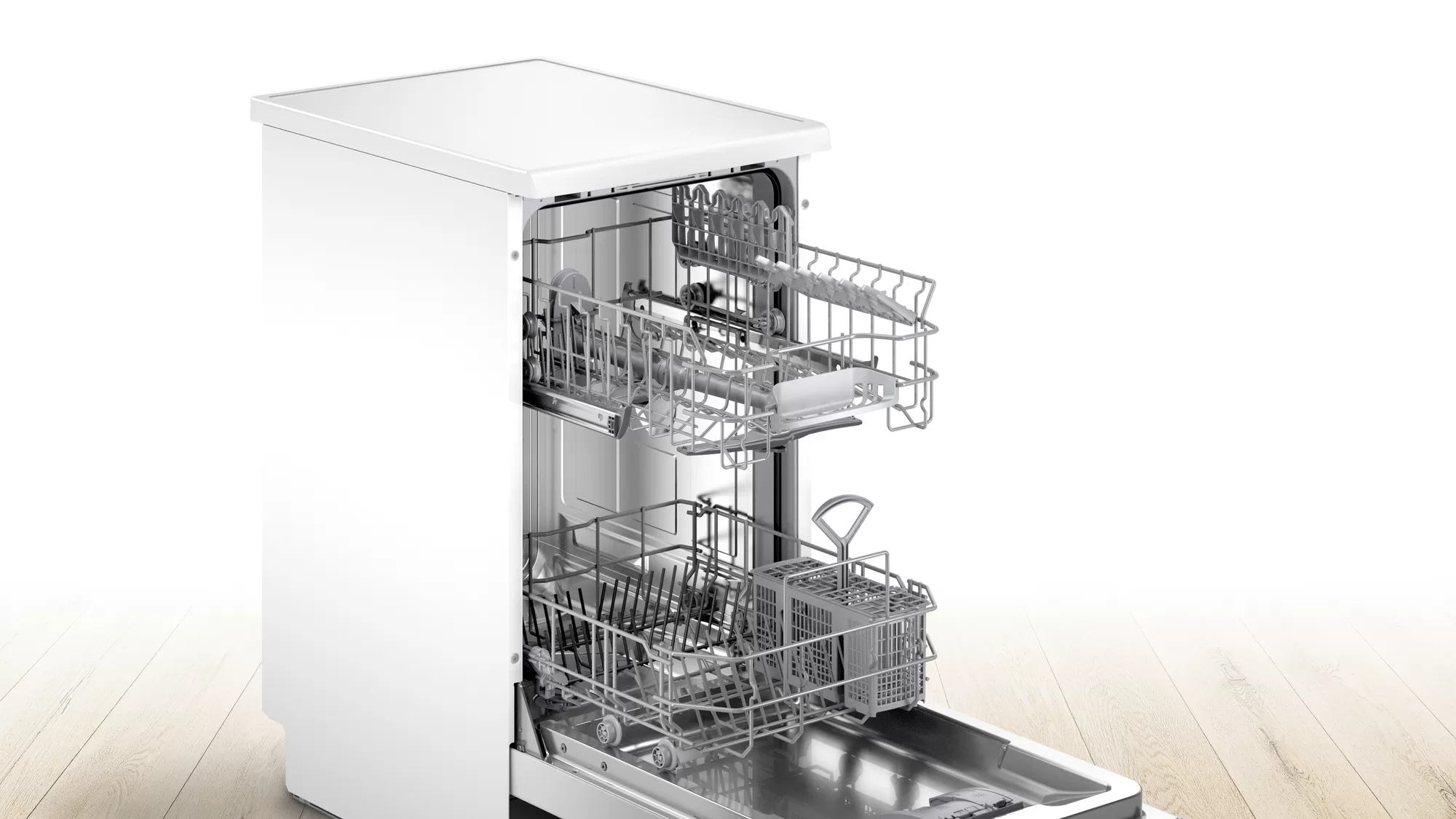 [Made in Poland] Bosch SPS2HKW57E Serie 2 Freestanding Dishwasher 45cm