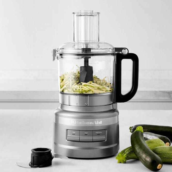 Kitchenaid 5KFP0719 7 Cup 1.7L Food Processor (Contour Silver) 5KFP0719BCU