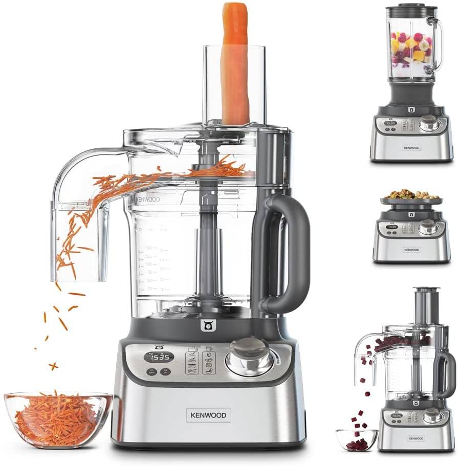 Kenwood FDM71.970SS Multipro Express Weigh+ 13 in 1 Food Processors 3L