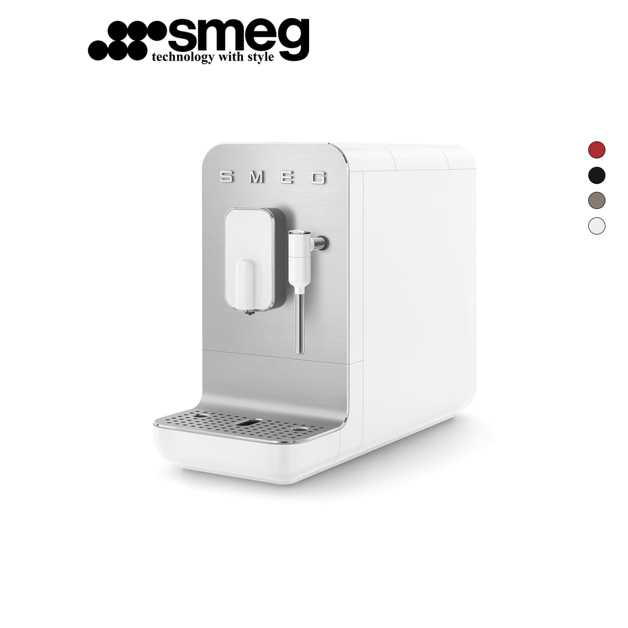 Smeg 50’s Retro Style BCC02 Automatic Espresso Coffee Machine with