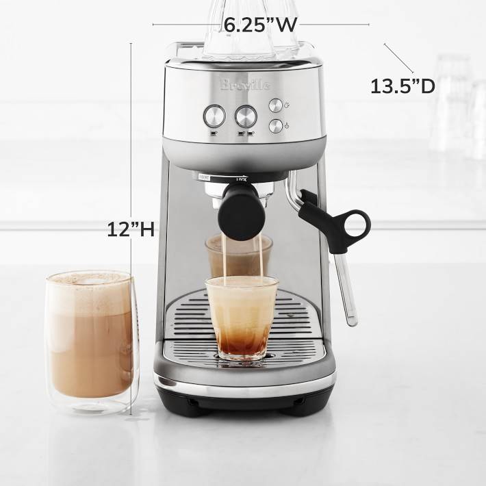 Breville BES450 Bambino Espresso Coffee Machine (Brushed Stainless Steel)