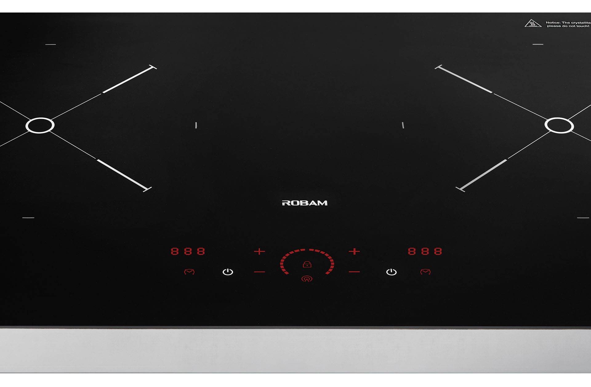 ROBAM W2985 Built In Induction Electric Hob Dual Cooking Zone (Schott