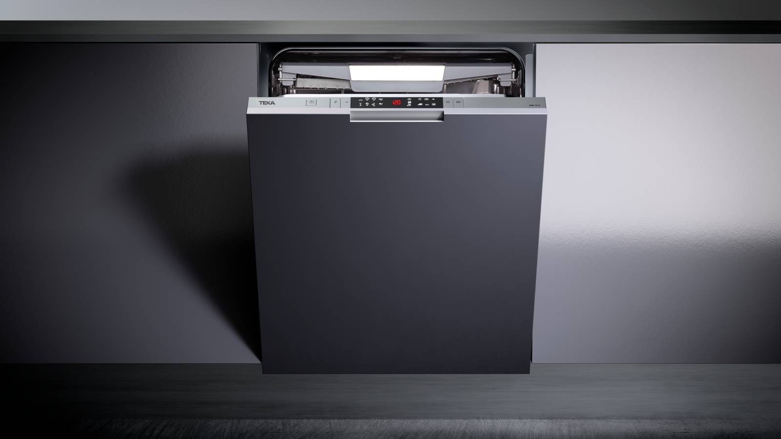 Teka DW9 70 FI Fully Integrated Dishwasher 14 place settings