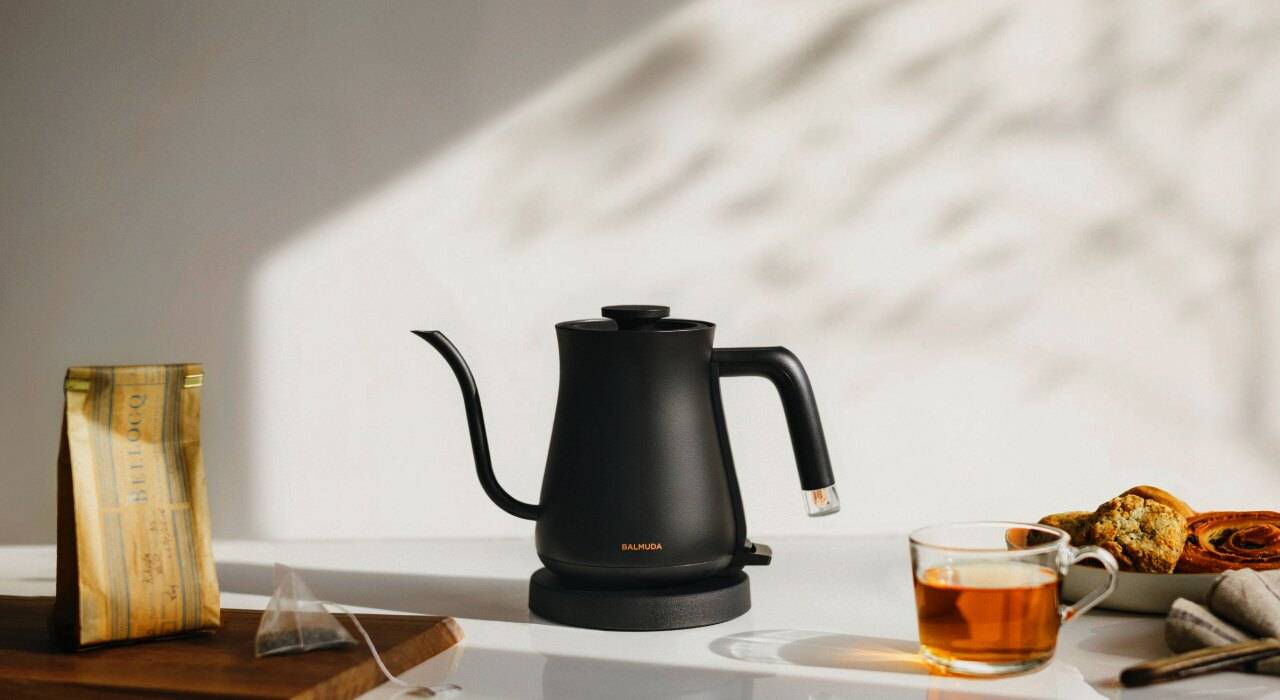 Balmuda the Pot Gooseneck Kettle 0.6L Black