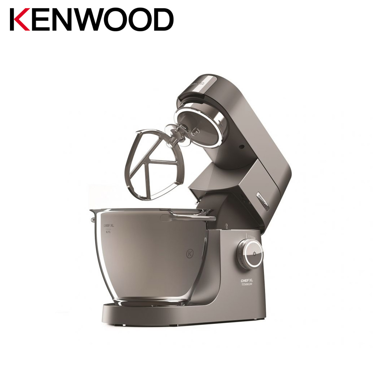 Kenwood KVL8300S Titanium XL Stand Mixer Kitchen Machine 6.7L 1700W