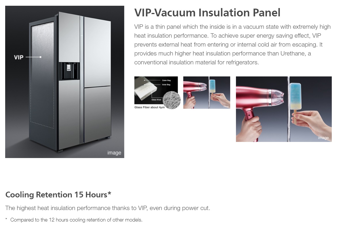 Hitachi RM820AGP4MX Inverter Side by Side Luxury Refrigerator 651L (Diamond)