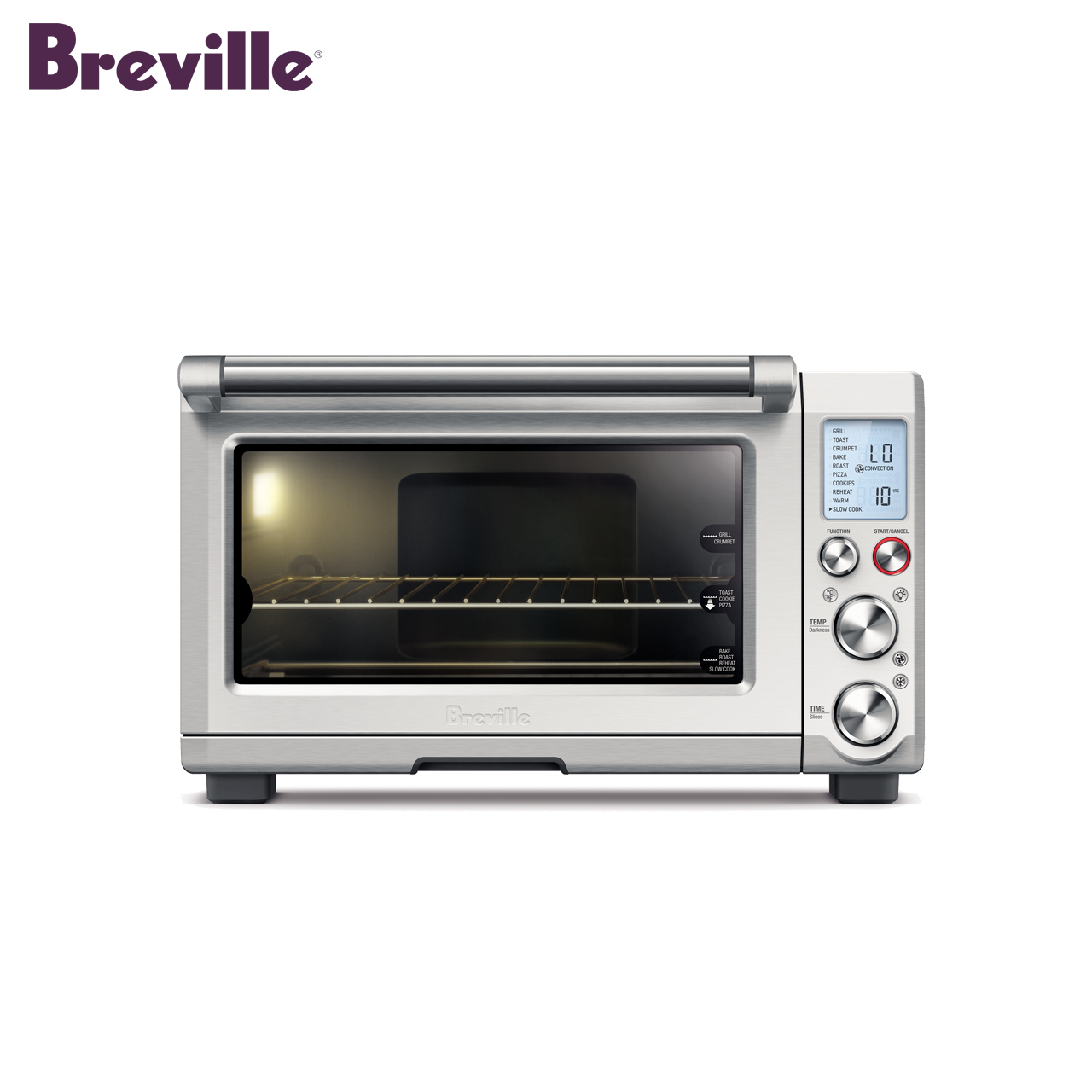 Breville BOV820 Smart Oven Convection Oven 22L (Brushed Stainless Steel)